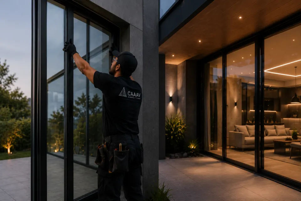 Instalación de ventanas de aluminio en Perote