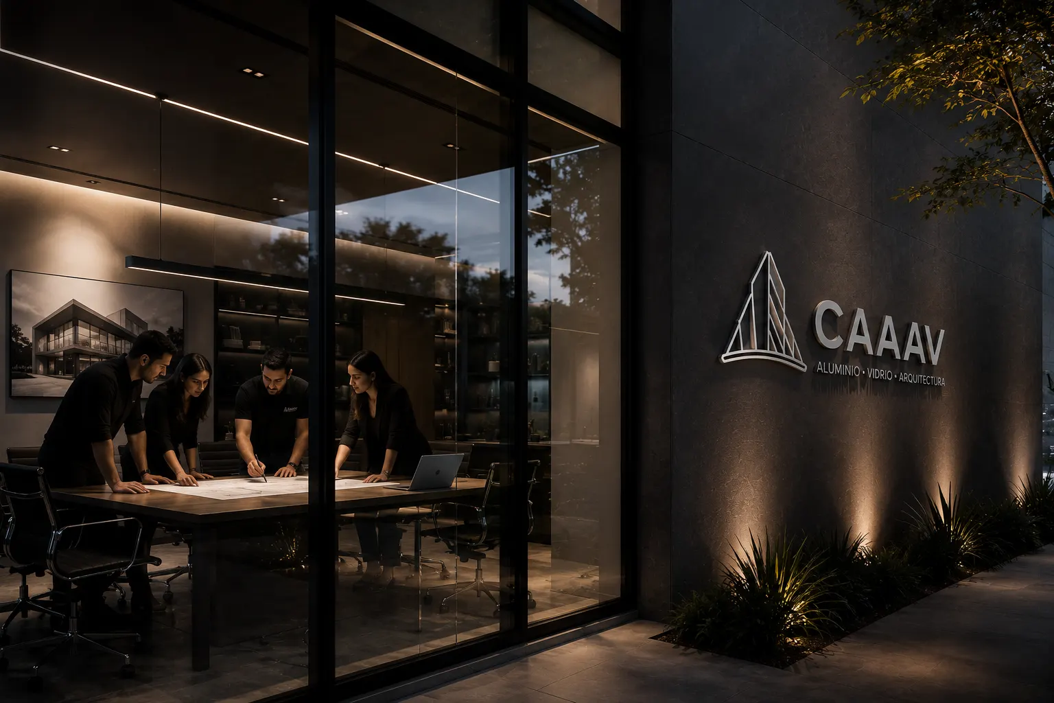 Oficina de Grupo CAAAV del Valle en Perote, Veracruz